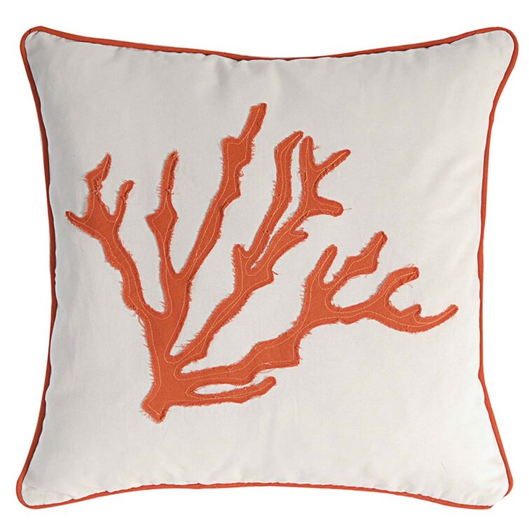 Coral shop bed pillows